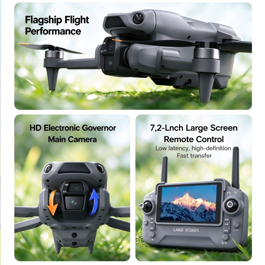 Novo Drone GPS LF682 MAX Profi - Rc Helicopter Case avaliação e preço