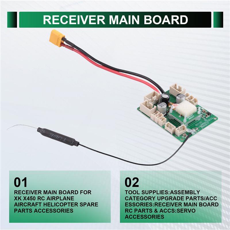Placa principal do receptor B7 - Rc Helicopter Servo avaliação e preço