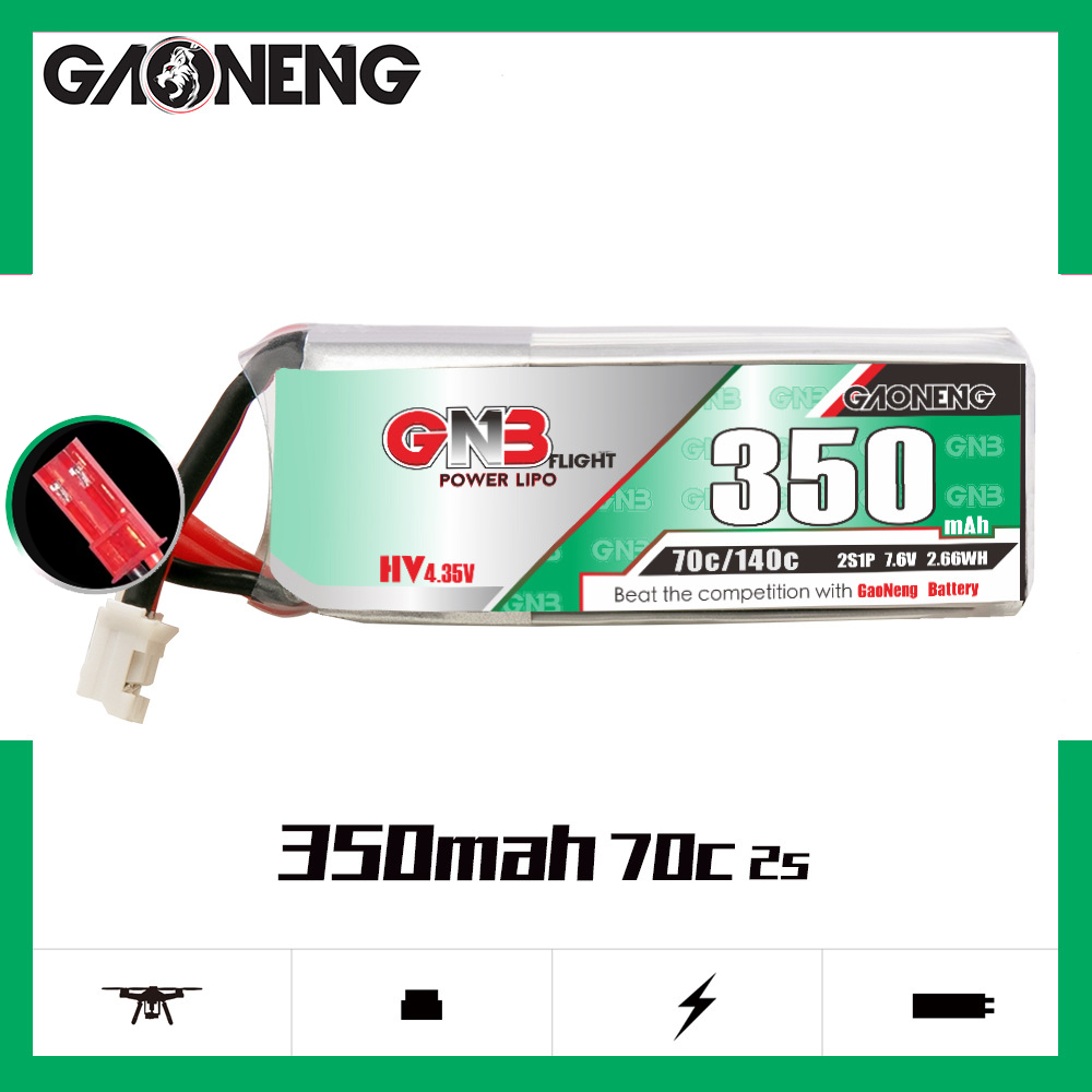 Bateria Lipo GAONENG GNB 2S 7. - Rc Helicopter Battery avaliação e preço